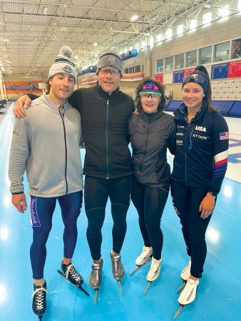 SCSU Hockey player grew up on the ice thanks to Olympic speedskating parents