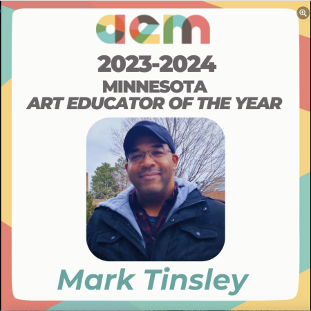 SCSU alumnus named Art Educator of the Year