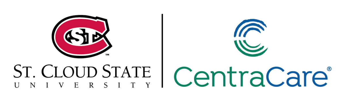 St. Cloud State University and CentraCare co-branded logo