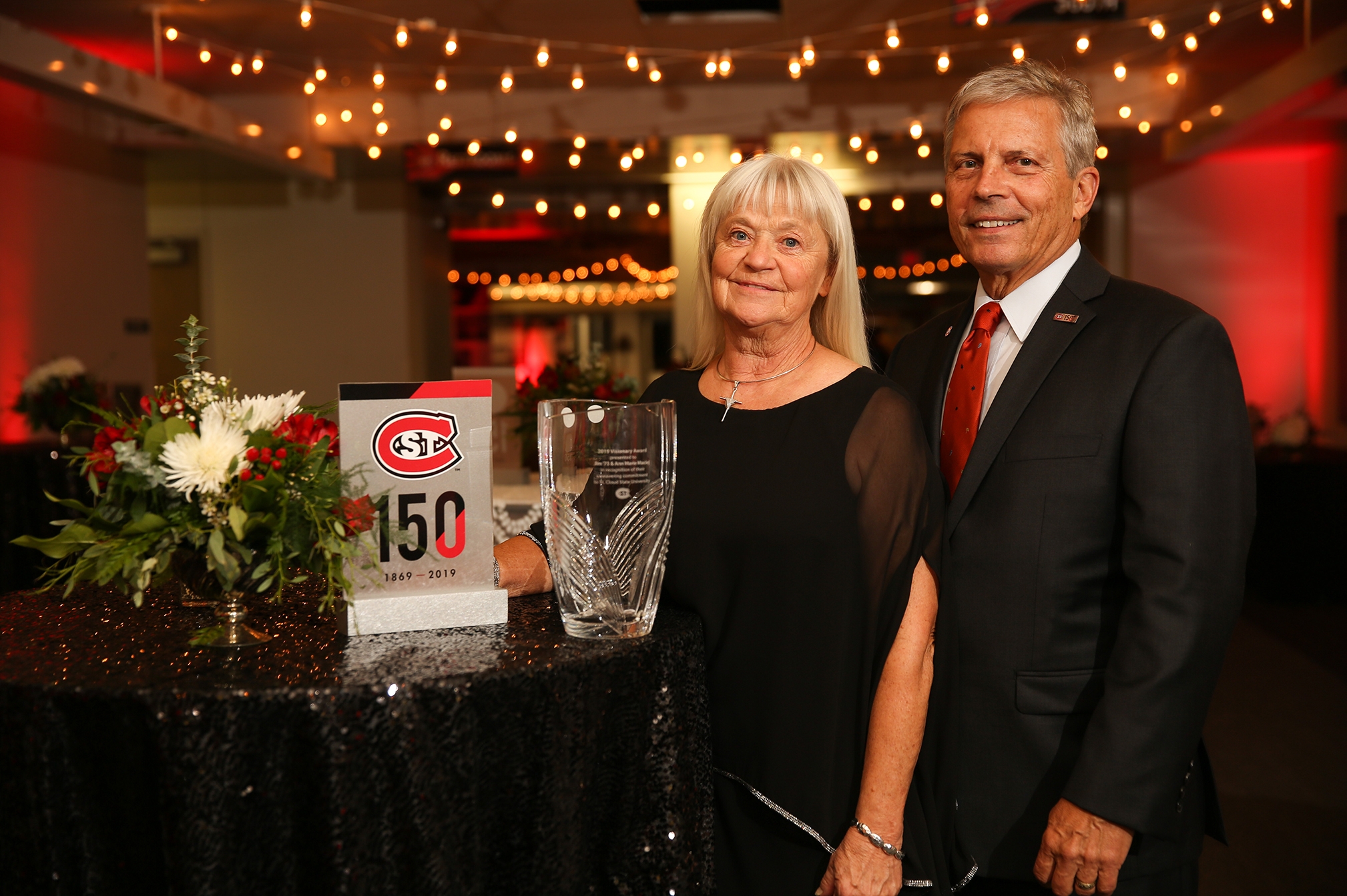 Jim ’73 and Ann Marie Maciej receive 2019 SCSU Foundation Visionary 